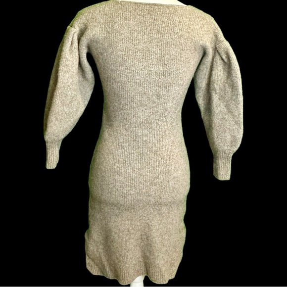 NWOT Emilia George ‘Eva’ Long Sleeve Merino Wool-Blend Maternity Sweater Dress S - Picture 11 of 16